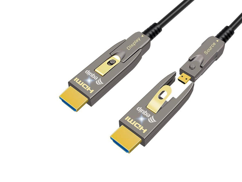 Equip HDMI HS Ethernet 2.1 D/A D-AOC 8K/60Hz | 20.00m Grey