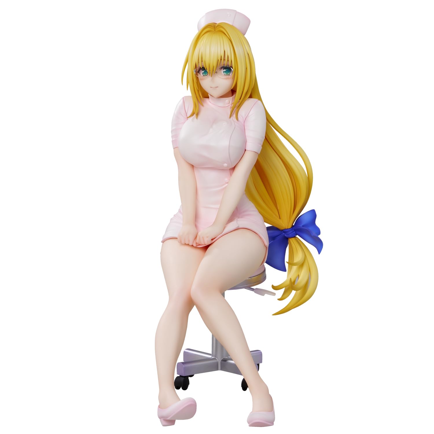 ToLove-Ru Darkness Nurse Series Tiayu Lunatic, Pre-Painted PVC and ABS