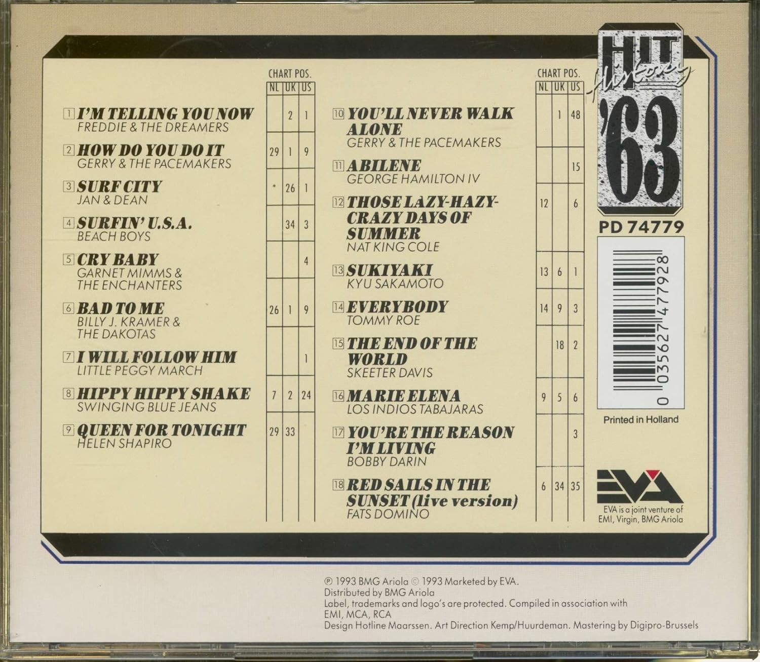 v/a Hit history `63 volume 9