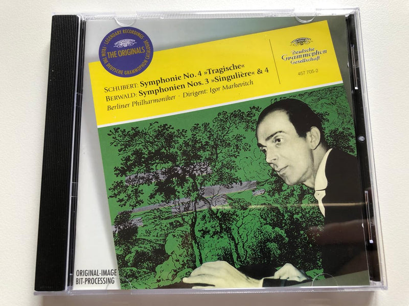 Schuberts Symphonie No.4 / Berwalds Symphonien No.3 & 4