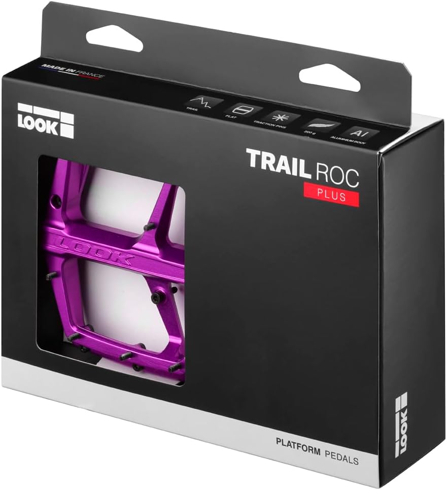 Look Trail Roc Plus Pedals Fuchsia
