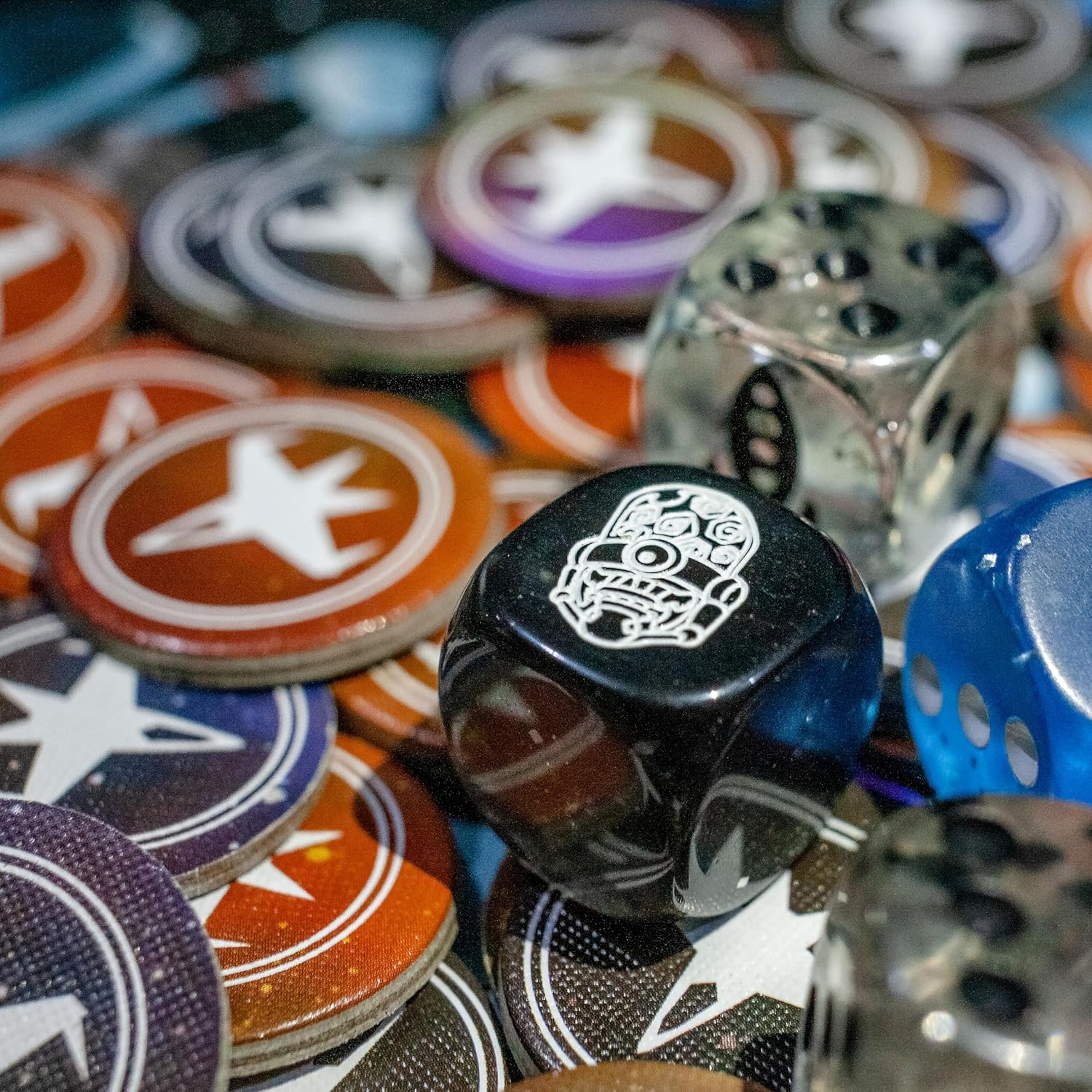 AEG Alderac Entertainment Group | Space Base Gioco di Dadi in Inglese per età 14+ | Gioco Strategico e Competitivo per 2-5 Giocatori