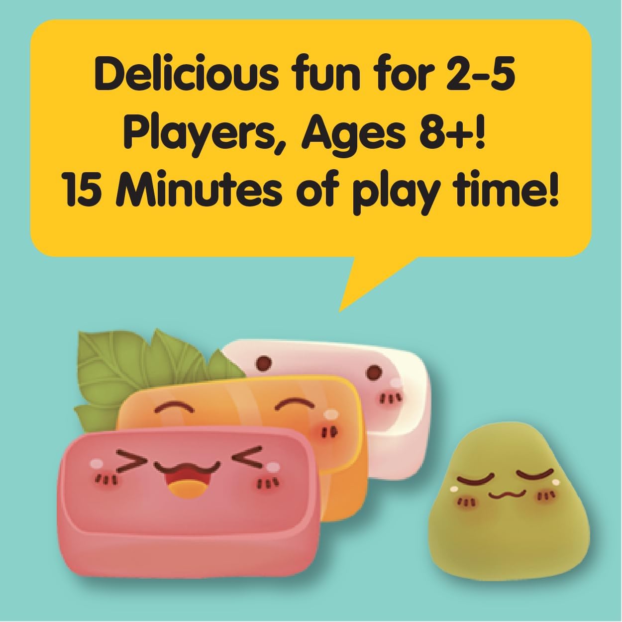 Gamewright , Sushi Go , Card Game , Ages 8+ , 2-5 Players , 15 Minutes Playing Time