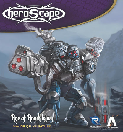 Renegade Heroscape: Major Q11 | Contains 1 Fully Painted Miniature | Highly Detailed, Fully Assembled | Ages 14+