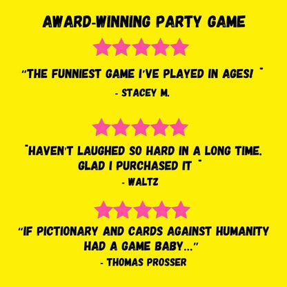 Scrawl Adult Board Game | Terrible Drawings and Ridiculous Guesses | Hilarious Board Game for Adults