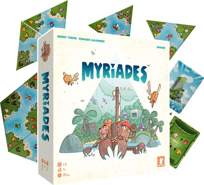 Ghost Dog - Myriades - Board Game - The Game Where You Need to Be Logical, Skillfull and Quick - Ages 7 and up - 1-5 Players - Multilingual: English & French