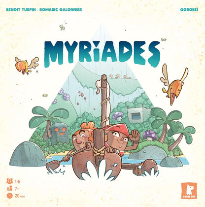 Ghost Dog - Myriades - Board Game - The Game Where You Need to Be Logical, Skillfull and Quick - Ages 7 and up - 1-5 Players - Multilingual: English & French