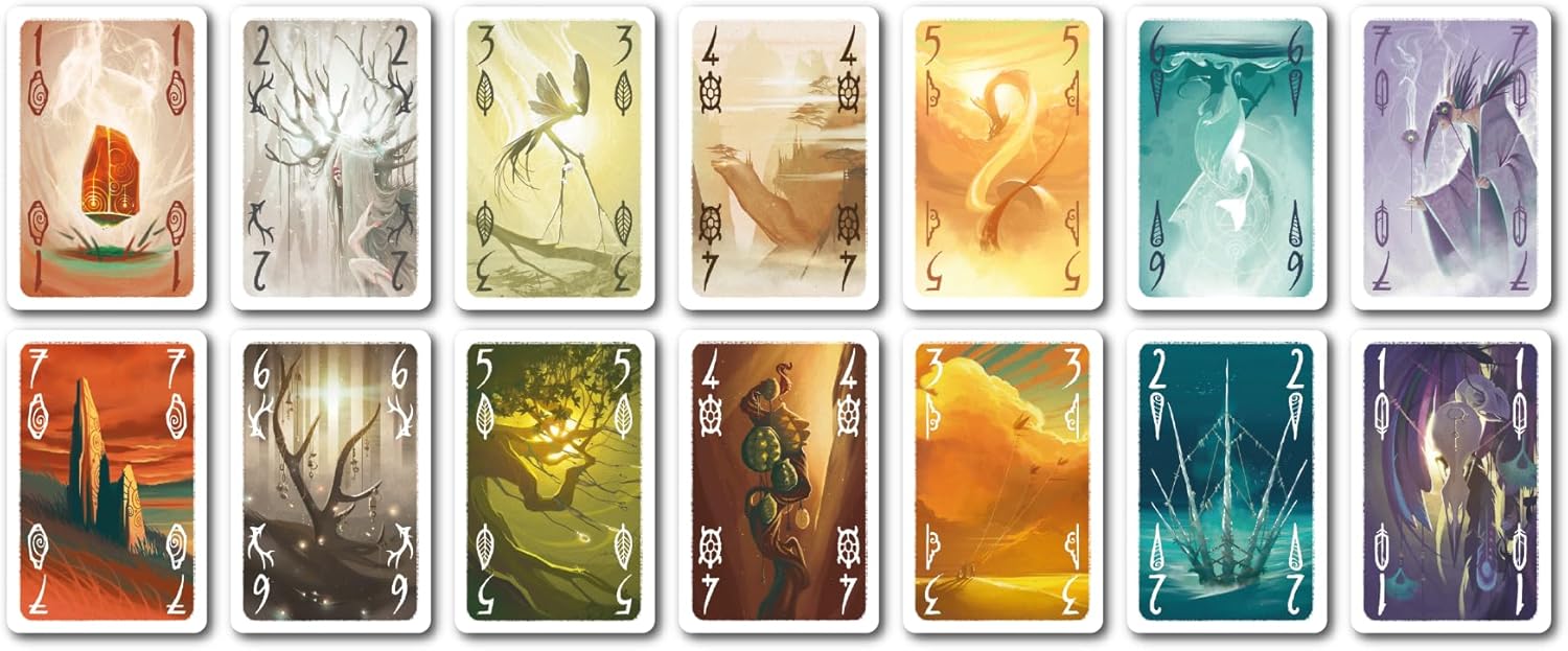 IELLO Capsicum Games | Siggil | Card Game | 1-4 Players | Ages 8+ | English & French