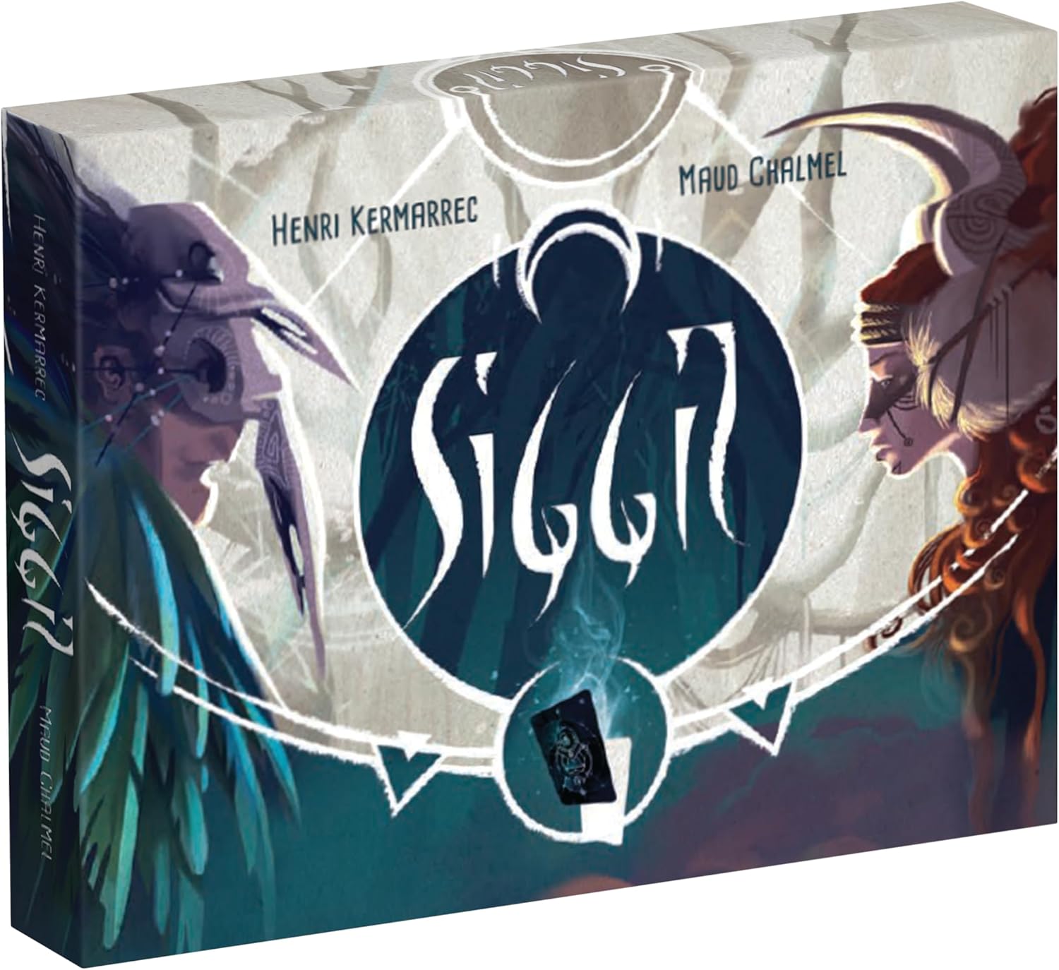 IELLO Capsicum Games | Siggil | Card Game | 1-4 Players | Ages 8+ | English & French