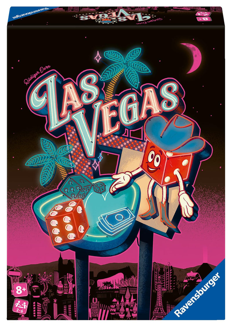 Ravensburger - Las Vegas Refresh | Giochi Da Tavolo Bambini 8 Anni O Più | Gioco Da Tavola | +1 Giocatori | Giochi Di Società | Regalo Bambini 8 Anni | Idee Regalo