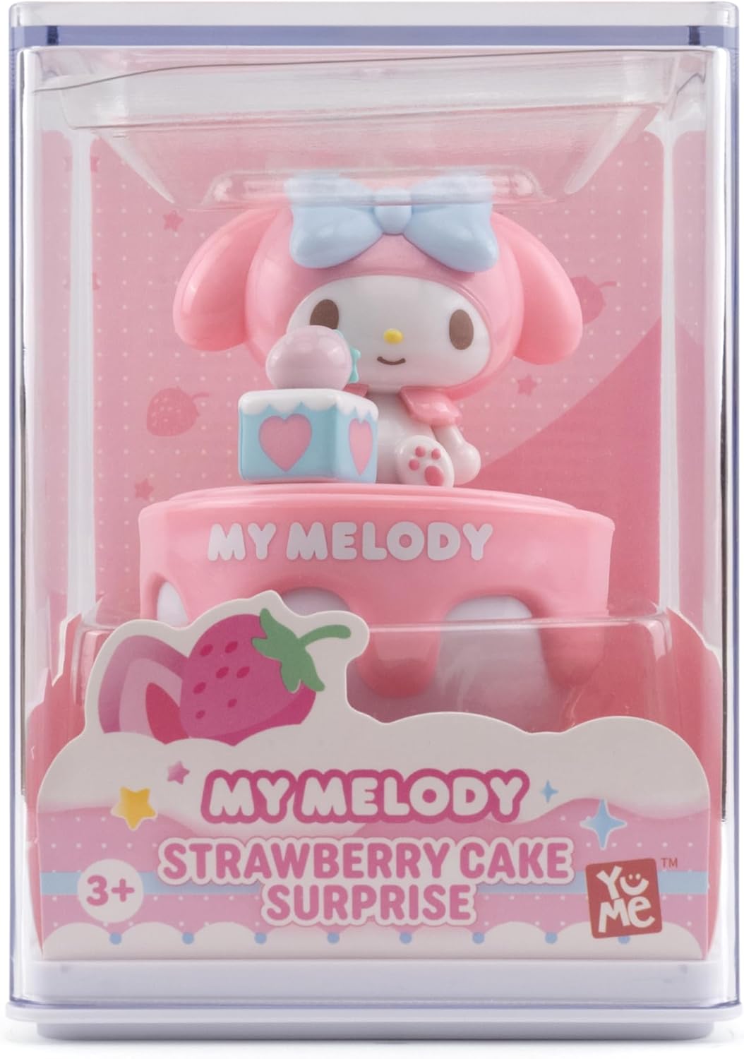 Bandai Sanrio Hello Kitty And Friends 50th Anniversary Capsule – 8cm Collectible My Melody Figure with Display Box, Cute Sanrio Gifts, Hello Kitty Sanrio Collectibles, and Anime Gifts for Girls