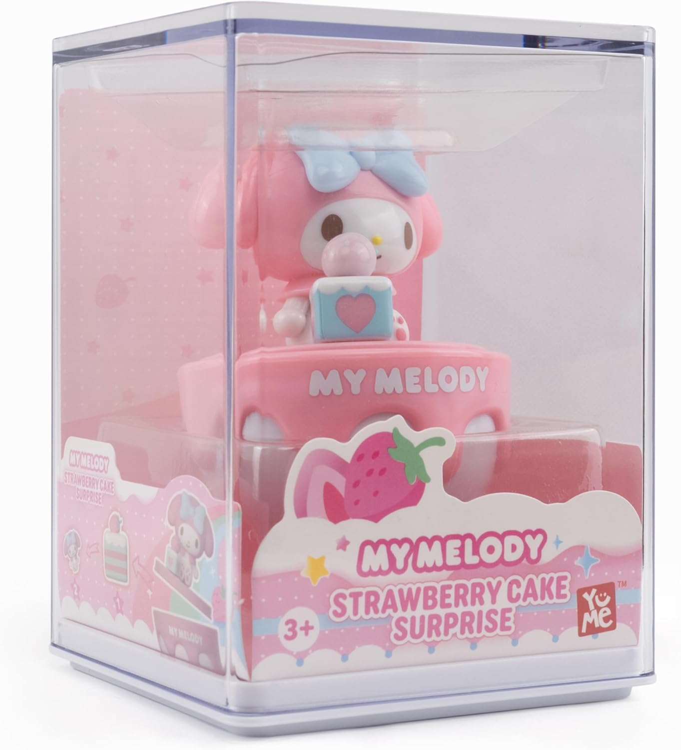 Bandai Sanrio Hello Kitty And Friends 50th Anniversary Capsule – 8cm Collectible My Melody Figure with Display Box, Cute Sanrio Gifts, Hello Kitty Sanrio Collectibles, and Anime Gifts for Girls