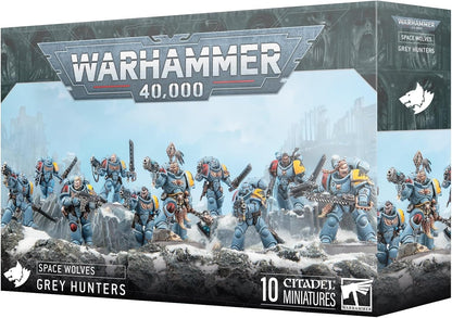 Games Workshop - Warhammer 40,000 - Space Wolves: Grey Hunters