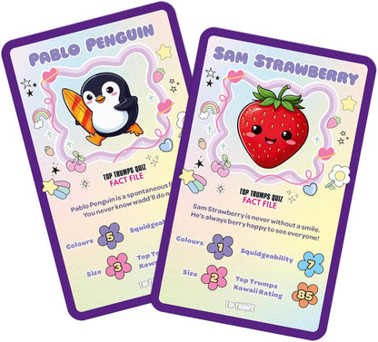 Top Trumps Specials Kawaii Kuddlies Card Game, Play with 30 of the sweetest foods, animals, and kitchen appliances, Educational gift for ages 6 plus