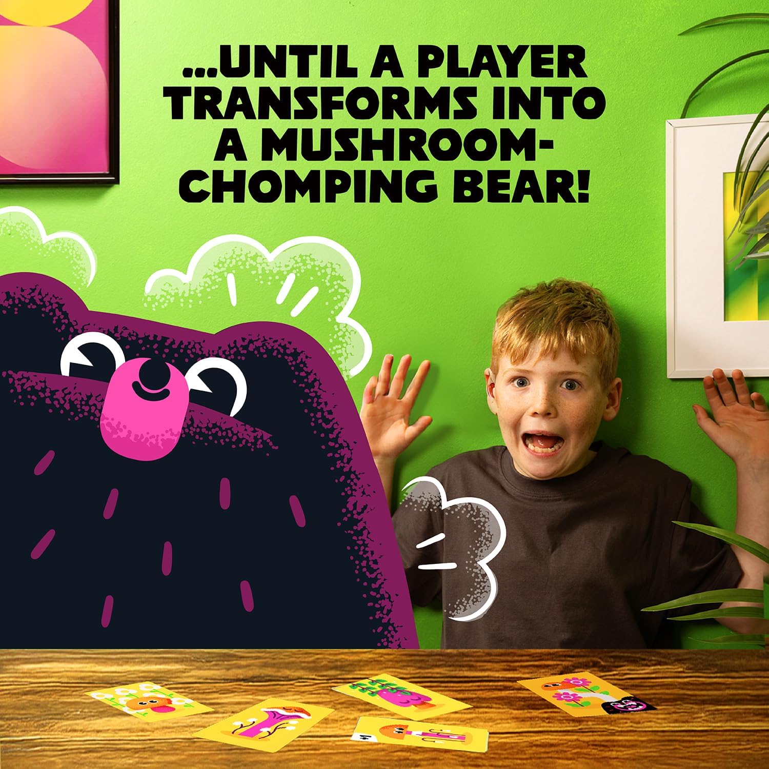 Stomp Stomp Chomp: Card Game Meets Treasure Hunt | Kids Game for 2-5 Players, Age 6+ | Perfect for Family Game Night, Birthdays and as a Gift | Best New Board Game