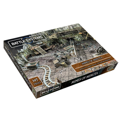 Battle Systems Fantasy Dungeon Terrain Mines of Meruta Terrain Immersive Scenery for D&D DND Maladum Pathfinder RPGs Full Color Heavy Duty Cardstock Printed Both Sides