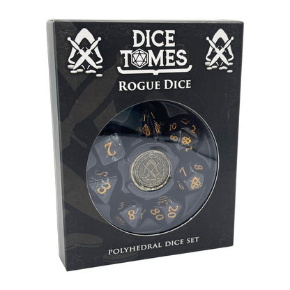 Polyhedral Dice Set - 8pcs Rogue Dice Set for DnD, Pathfinder & Tabletop RPGs