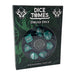 Polyhedral Dice Set - 8pcs Druid Dice Set for DnD, Pathfinder & Tabletop RPGs