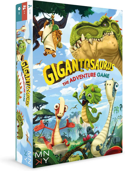 Gigantosaurus Family Adventure Board Game, 2-4 Players, Ages 4+