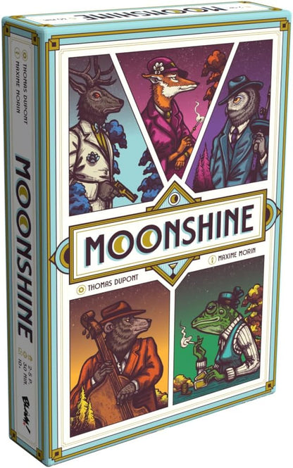 Hachette Board Games UK Moonshine, Board Game, 5 Players, 30 Minutes Play Time, Made in Poland