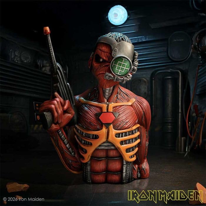Nemesis Now Iron Maiden Somewhere in Time Bust