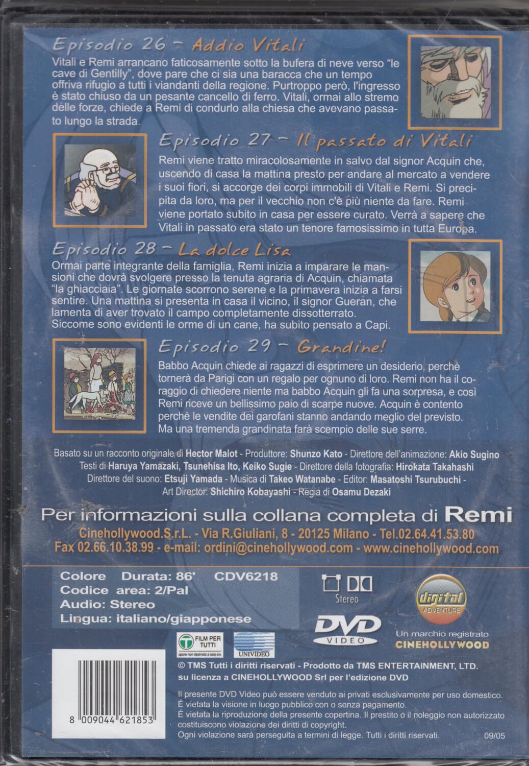 Remi Volume 08 Episodi 26-29