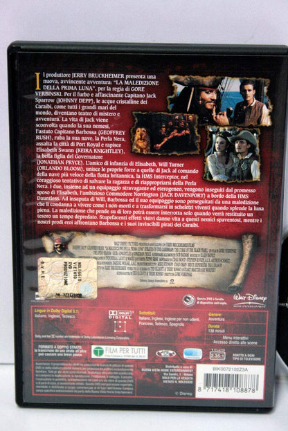 LA MALEDIZIONE DELLA PRIMA LUNA PIRATES OF THE CARIBBEAN