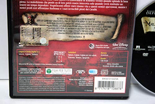 LA MALEDIZIONE DELLA PRIMA LUNA PIRATES OF THE CARIBBEAN