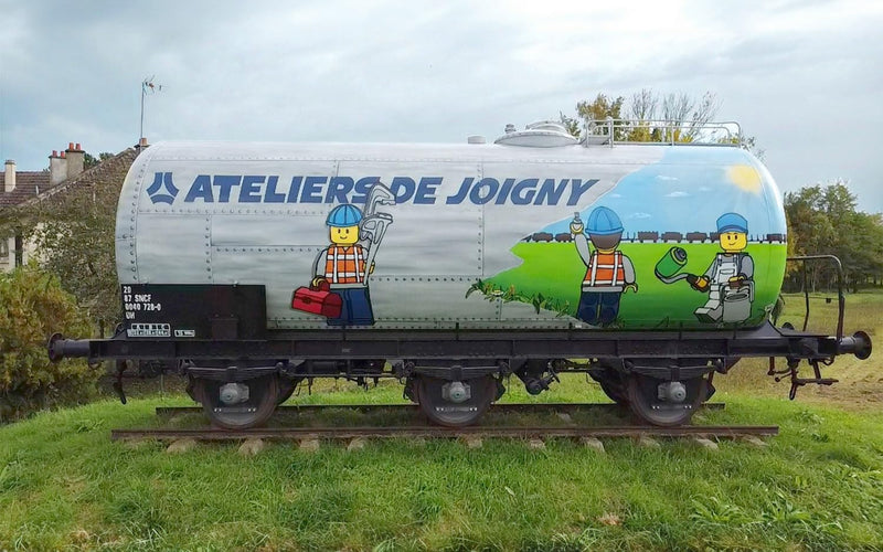 Jouef HJ6295 VTG, 3-achsiger Kesselwagen „Ateliers de Joigny“, Ep. VI Rollmaterial – Waggons