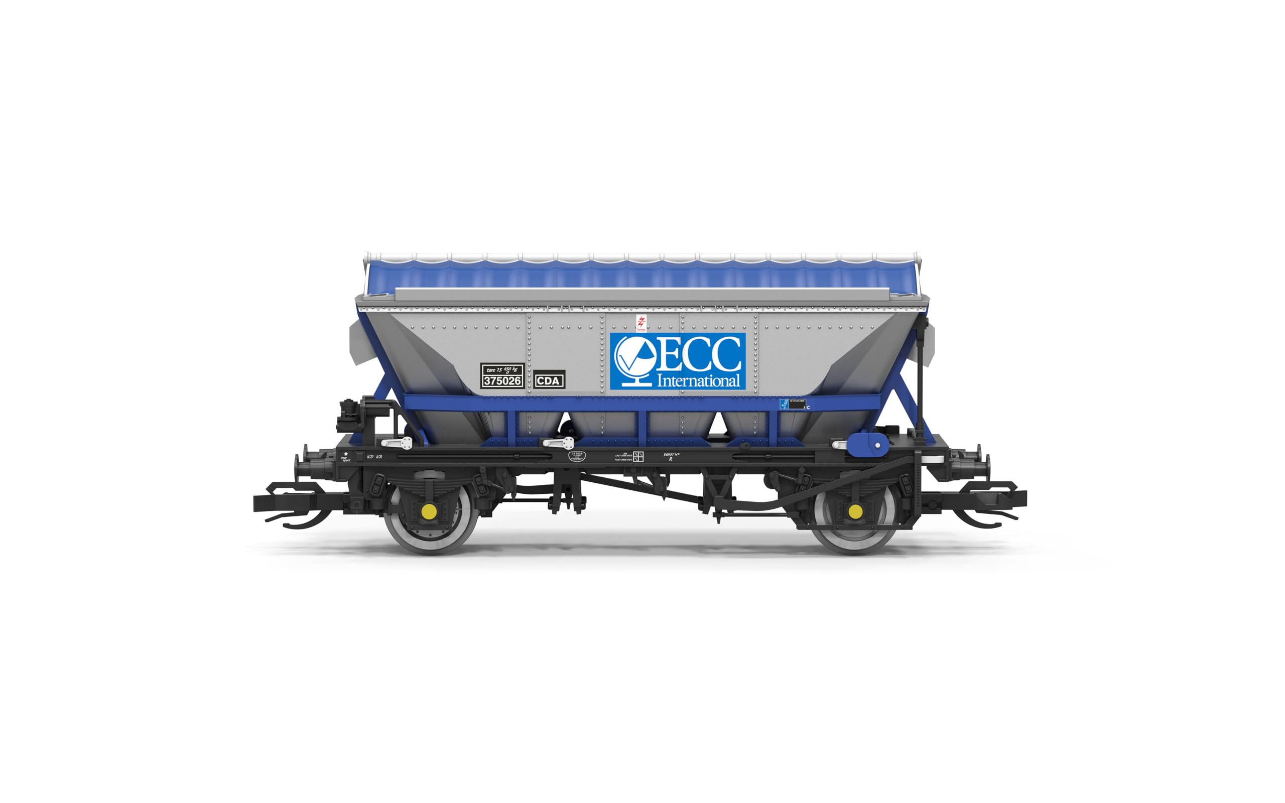 Hornby TT:120 TT6048 CDA Hopper, ECC, No.375026 Wagon Model Railway