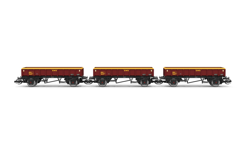 Hornby TT:120 TT6051 EWS MHA Hopper wagon triple pack No.396059, 396776, 396999