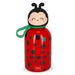 Legami - Hot&Cold BFF Ladybug Kids Thermos Flask Double Walled 18/8 Stainless Steel Airtight Keeps Warm for 12 Hours