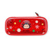 Legami - Wonderwow Pencil Case, Ladybug Theme, 2 Compartments and Inner Pen Holder, Inner Compartment with Mesh Fabric, Zip Closure, 23 x 11 x 5 cm