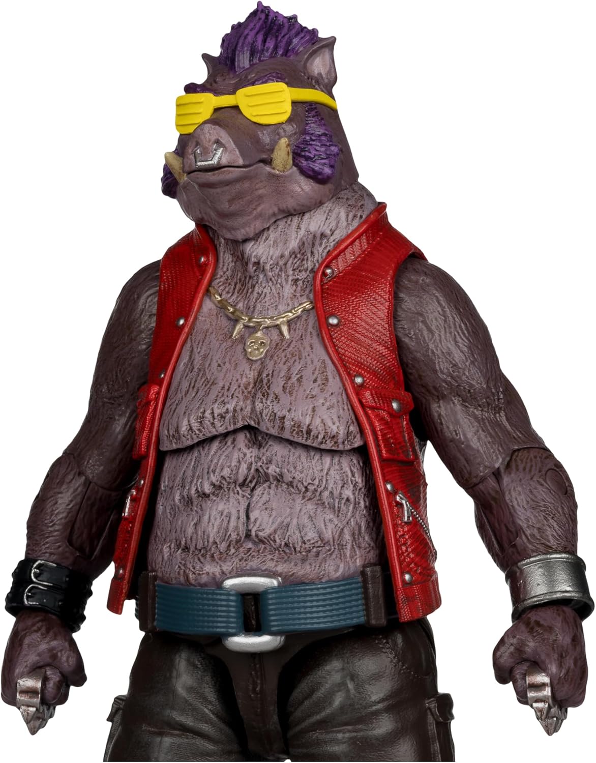 McFarlane Teenage Mutant Ninja Turtles (Page Punchers) Bebop 5in Action Figure with Comic Toys