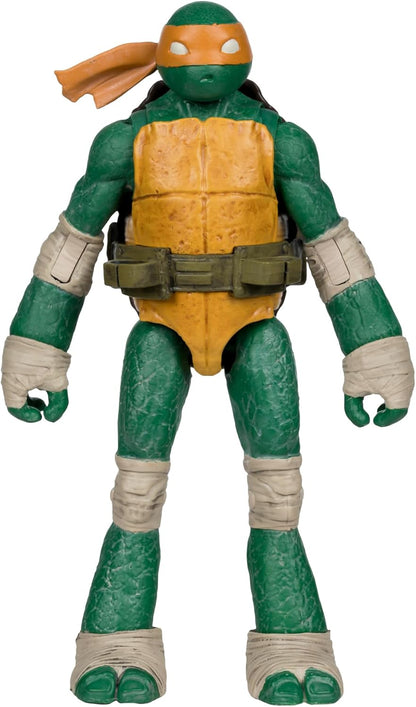 McFarlane Teenage Mutant Ninja Turtles (Page Punchers) Michelangelo 5in Action Figure with Comic Toys