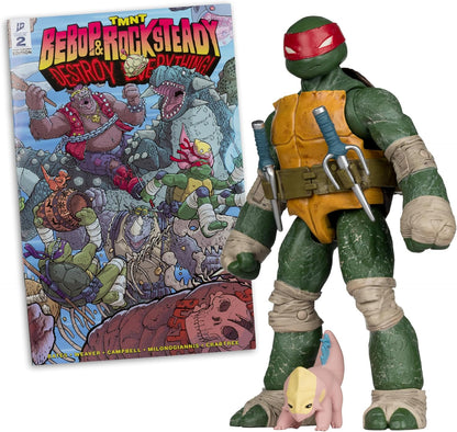 McFarlane Teenage Mutant Ninja Turtles (Page Punchers) Raphael 5in Action Figure with Comic Toys