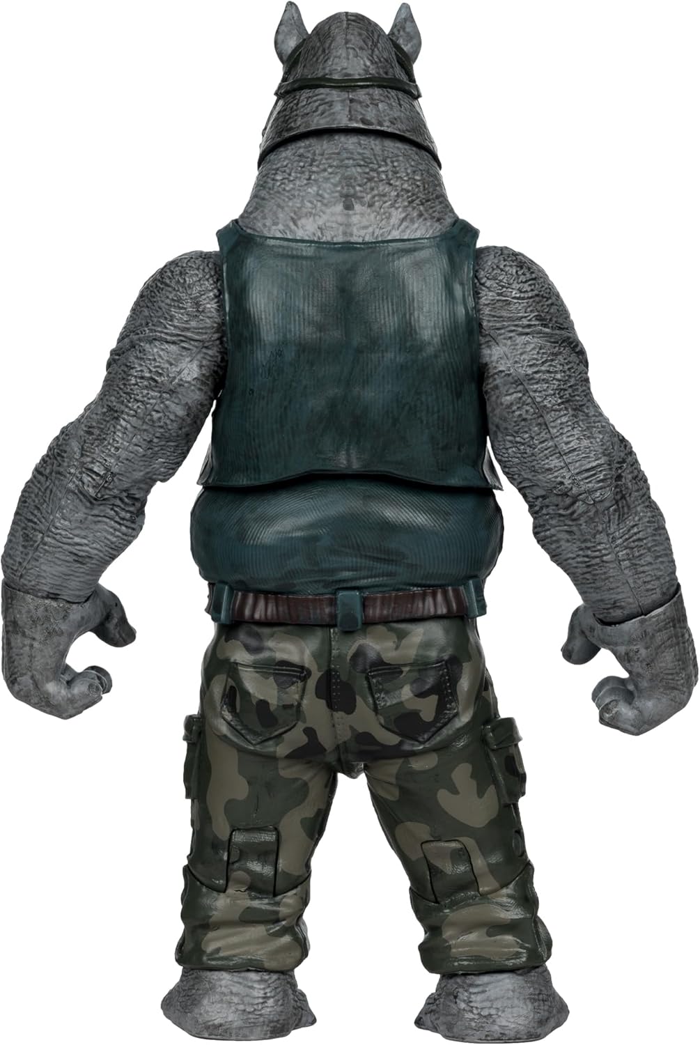 McFarlane Teenage Mutant Ninja Turtles (Page Punchers) Rocksteady 5in Action Figure with Comic Toys