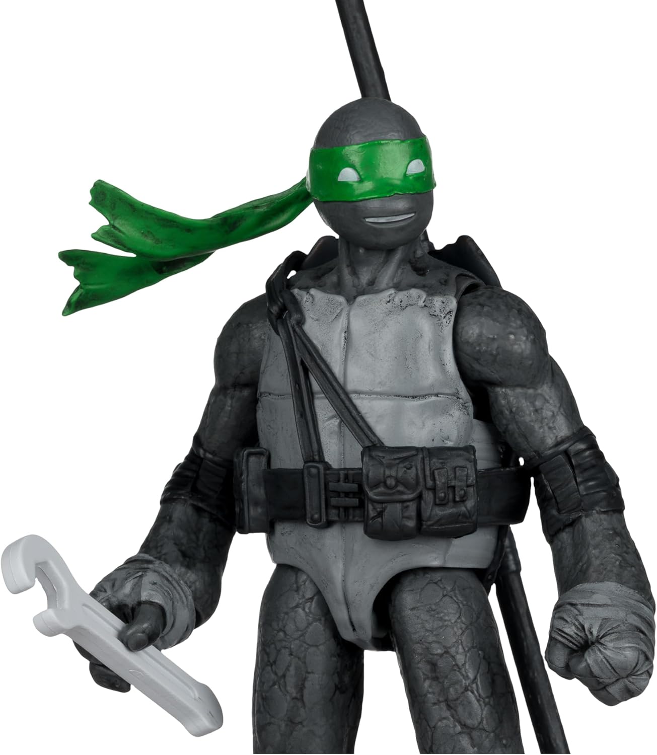 McFarlane Teenage Mutant Ninja Turtles (Page Punchers) Donatello (Black, White & Green) 5in Action Figure with Comic Toys Red Platinum Edtion