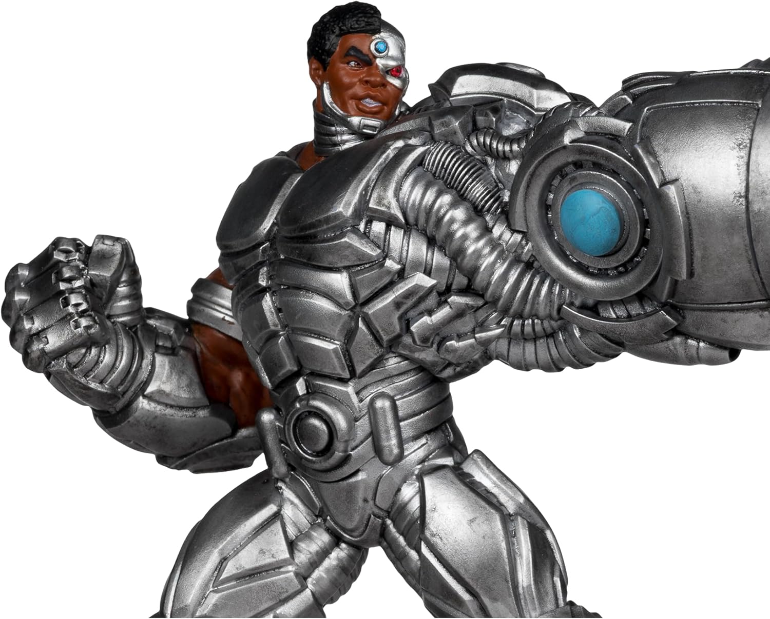 McFarlane DC Direct Cyborg Limited Edition Collector Vinyl (Todd's Mods) 4.5in Scale Posed Figure Toys