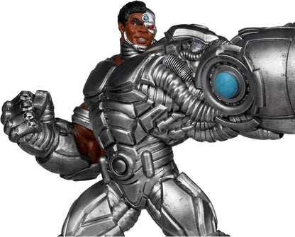 McFarlane DC Direct Cyborg Limited Edition Collector Vinyl (Todd's Mods) 4.5in Scale Posed Figure Toys