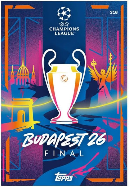 Topps UCC Match Attax Extra 2026 - X Tin - contains 64 cards plus a X Greats LE card and a bonus Electrix LE card.