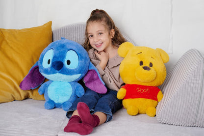 Simba official Disney Huggables Pooh 35cm Plush hugging cushion for kids gift, birthday