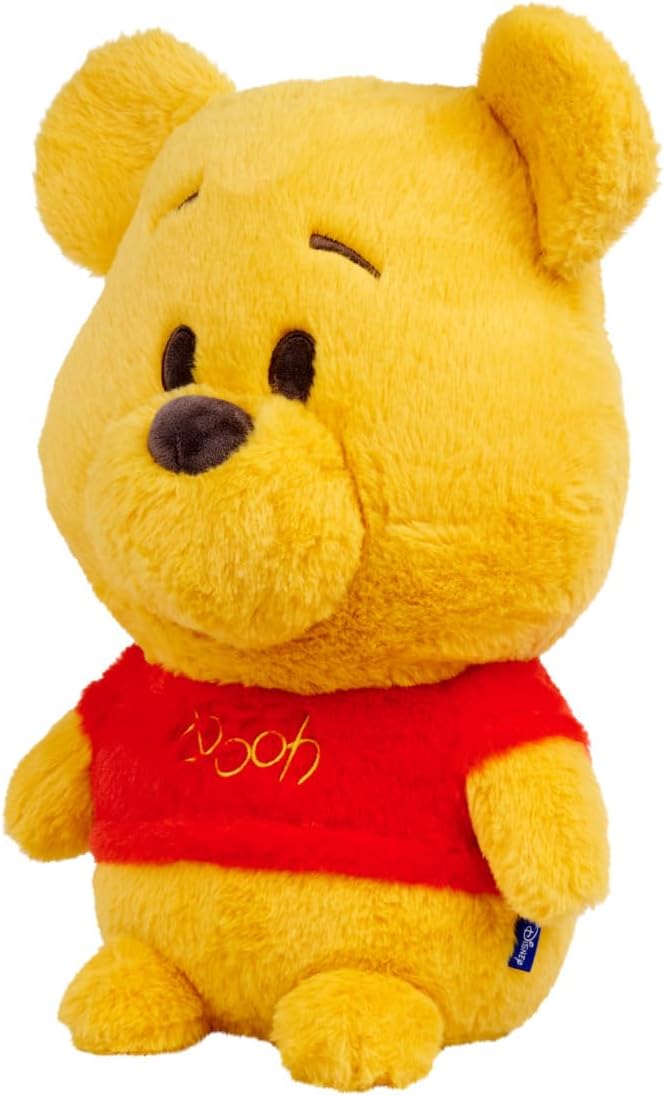 Simba official Disney Huggables Pooh 35cm Plush hugging cushion for kids gift, birthday