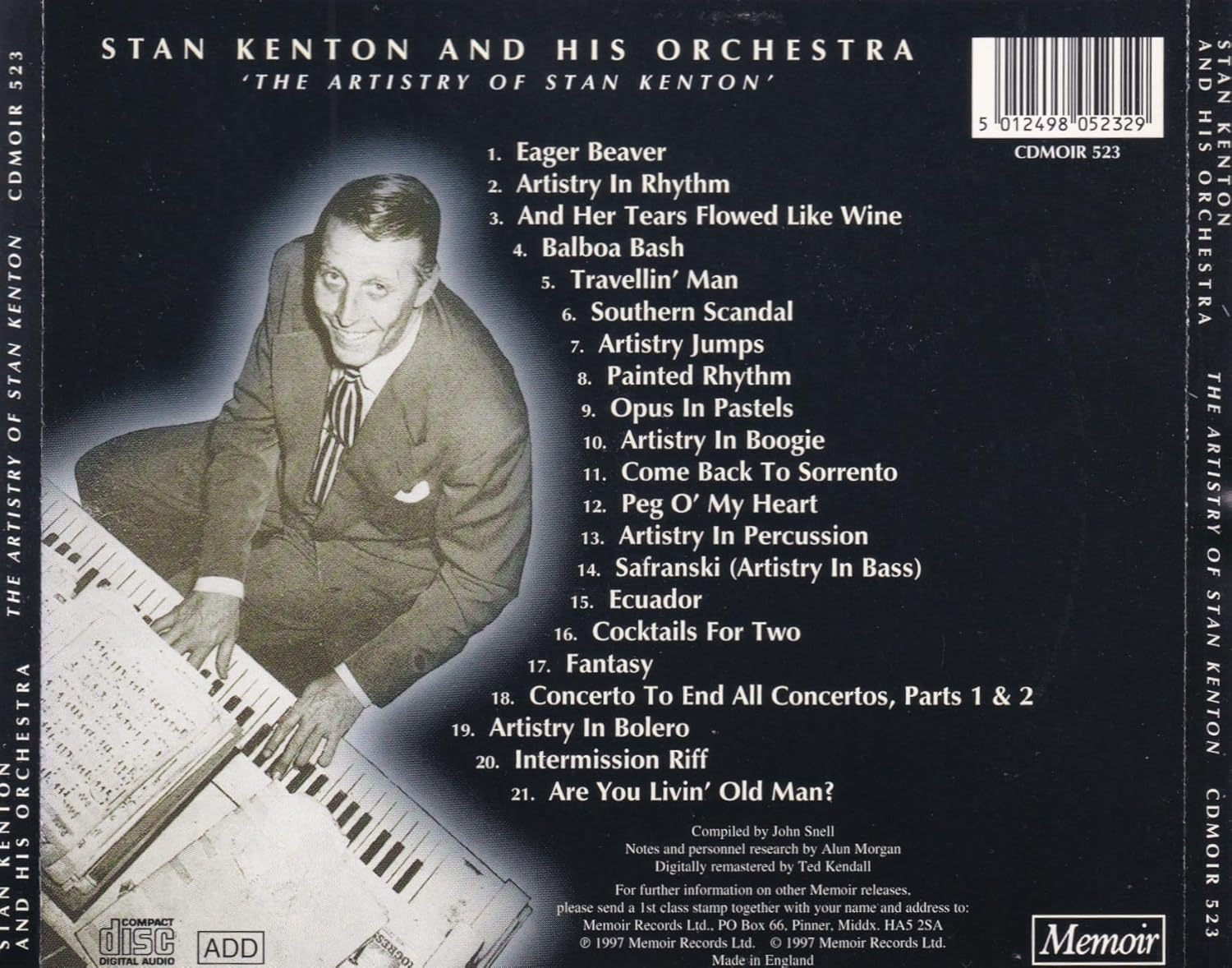 The Artistry of Stan Kenton Vol 1