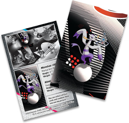 Pokémon TCG: Unova Mini Tin – Mienshao & Klinklang (2 Booster Packs & 1 Sticker Card