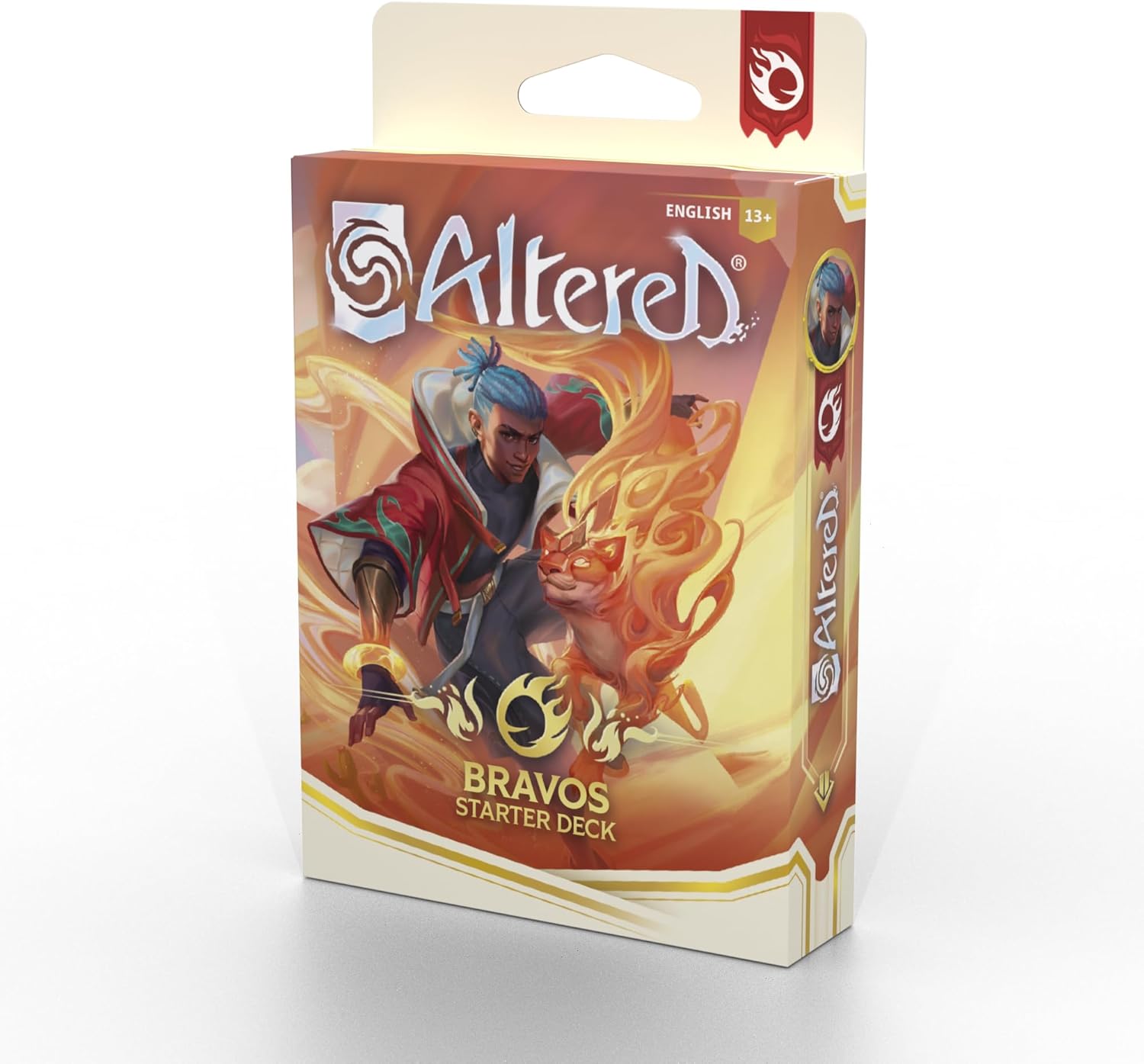 Equinox , Altered: Beyond the Gates - Bravos Starter Deck , Collectible Trading Card Game , Ages 13+ , 2 Players , 20-30 Minutes Playing Time
