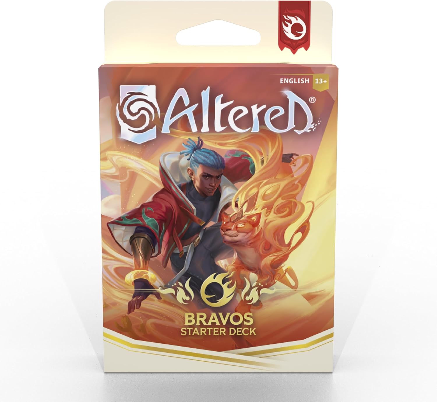 Equinox , Altered: Beyond the Gates - Bravos Starter Deck , Collectible Trading Card Game , Ages 13+ , 2 Players , 20-30 Minutes Playing Time