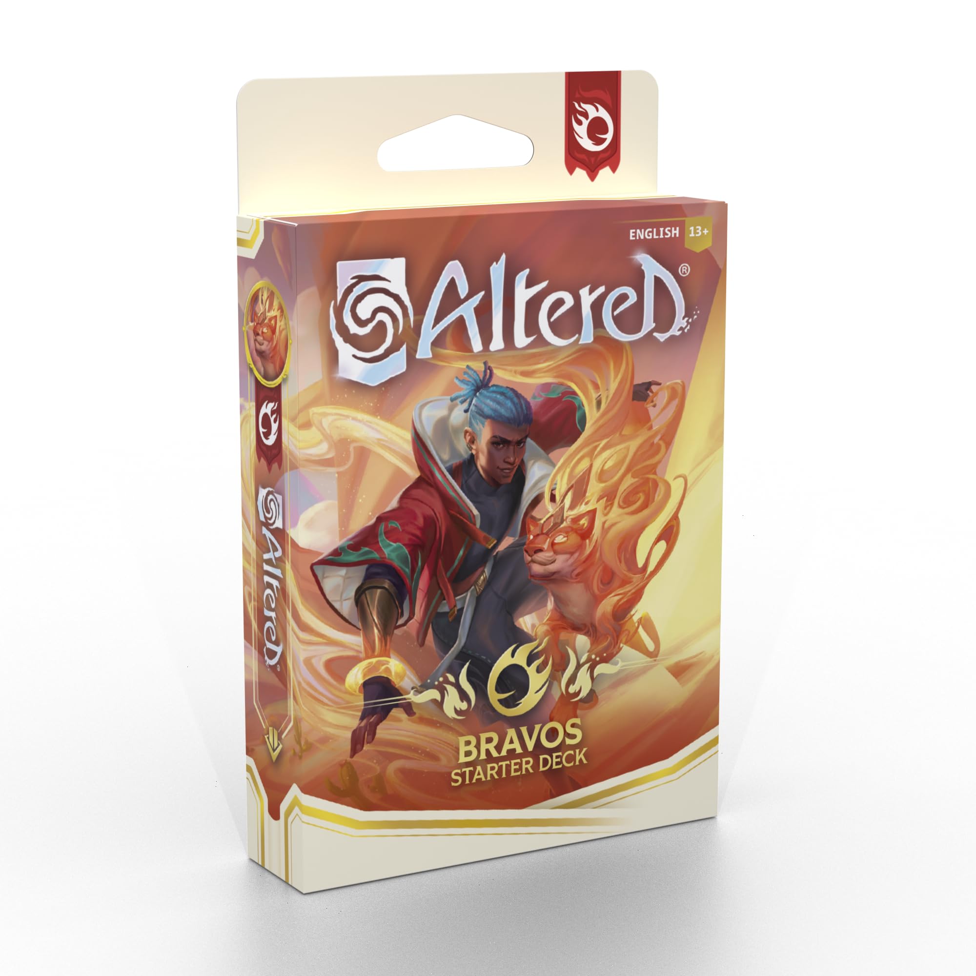 Equinox , Altered: Beyond the Gates - Bravos Starter Deck , Collectible Trading Card Game , Ages 13+ , 2 Players , 20-30 Minutes Playing Time