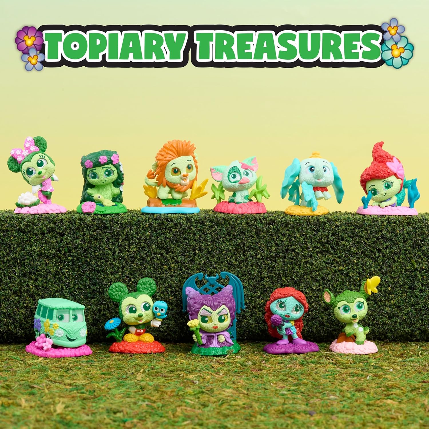Disney Doorables In Full Bloom Multi Peek Series 15 - Mystery Floral Themed Mini Figures, Assemble and Display, Collectible Disney Surprise Toy, For Collectors, Fans, Tweens & Kids 5 Up