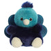 AURORA 33941, Palm Pals Elton Peacock, 13cm, Soft Toy, Blue